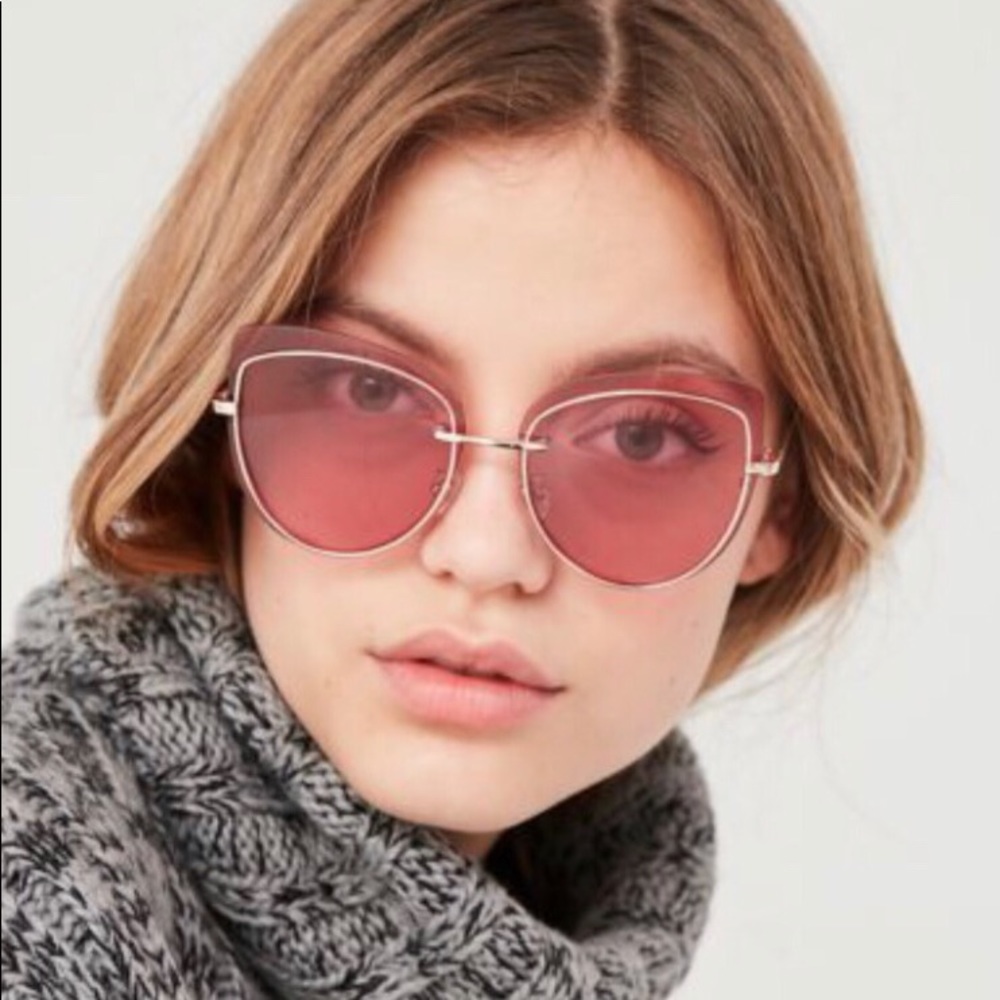 🔥2FOR10🔥 Urban Outfitters Retro Pink Sunglasses
